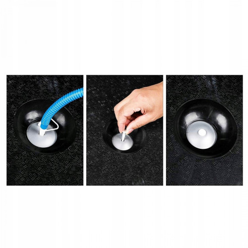 Балансировочная платформа  Springos Bosu Ball 57 см BT0002 Silver - фото №5